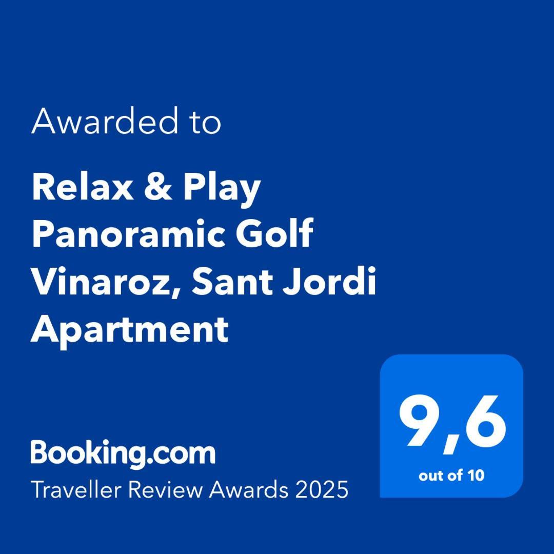 Relax & Play Panoramic Golf Vinaroz, Sant Jordi Apartment Vinarós Exteriér fotografie
